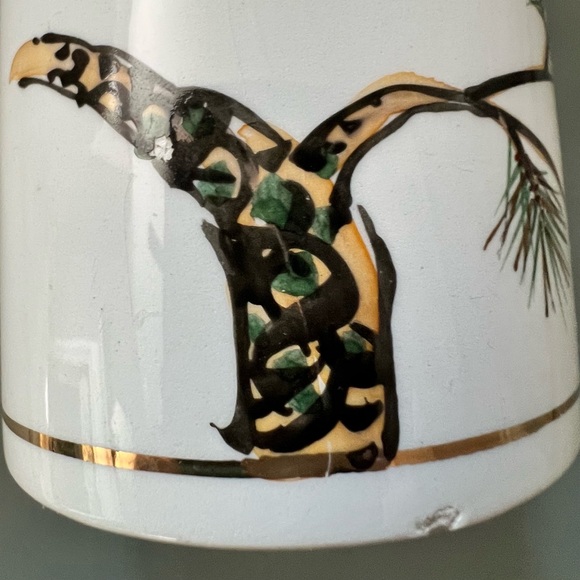 Vintage KUTANI WARE Hand Painted JAPAN Porcelain LIDDED Coffee Tea JAR Container - Picture 10 of 17